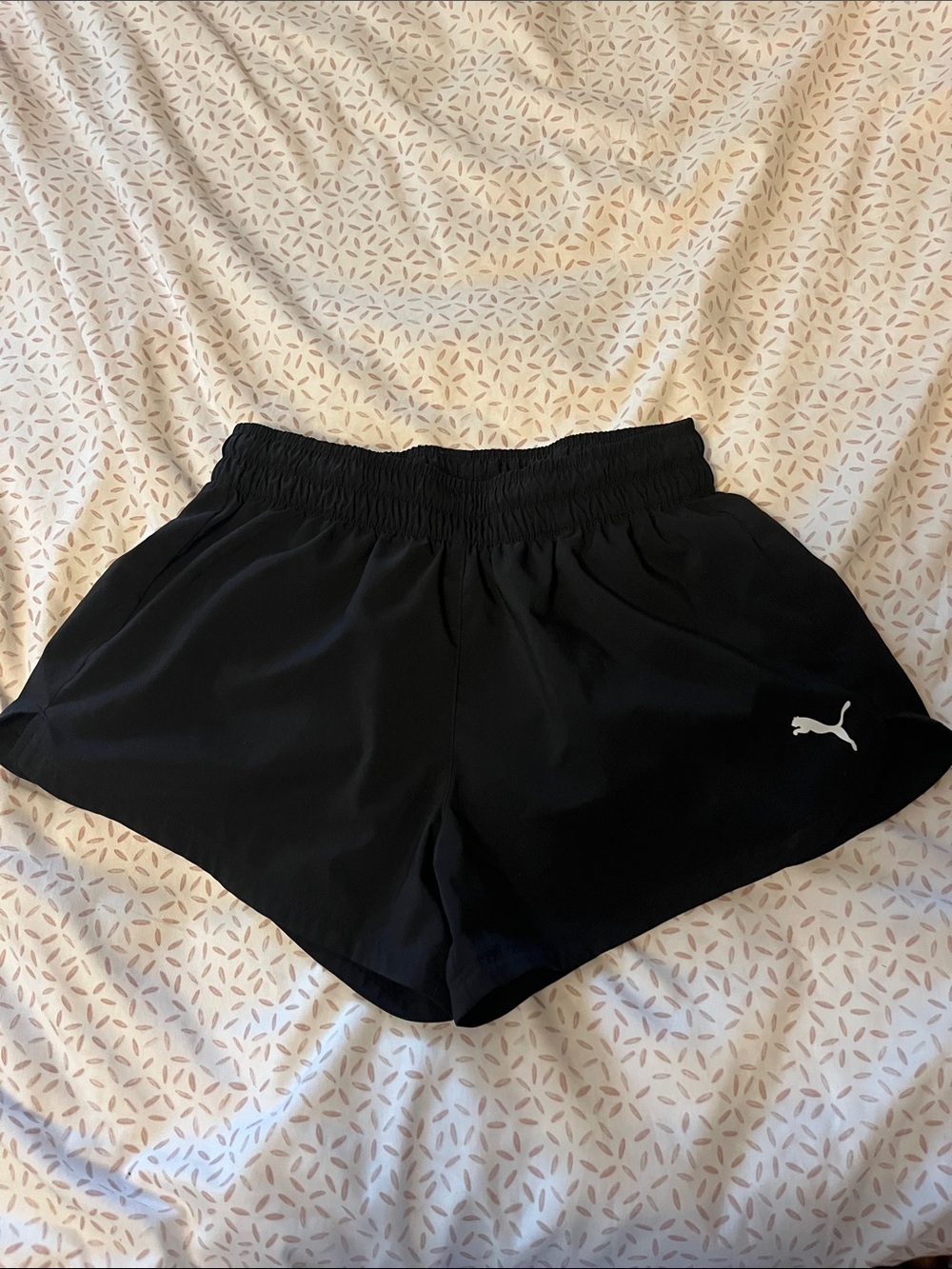 Puma Black Women's Athletic Running Shorts